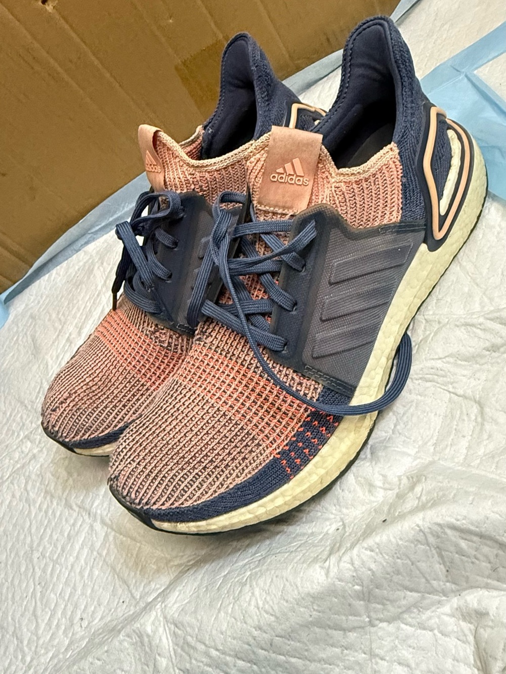 Adidas Ultraboost 19 Women's Size 10.5 Running Shoes
